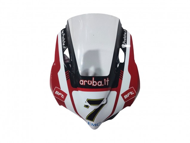 Preisgünstige Ducati Panigale 899/1199 Motorrad Verkleidung 2011-2014 - Weiss Rot Glanzendes Schwarz Aruba.it 7