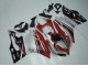 Preisgünstige Ducati Panigale 899 Motorrad Verkleidung 2011-2014 - Weiss Rot Glanzendes Schwarz