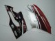 Preisgünstige Ducati Panigale 899 Motorrad Verkleidung 2011-2014 - Weiss Rot Glanzendes Schwarz
