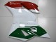Preisgünstige Ducati Panigale 899 Motorrad Verkleidung 2011-2014 - Weiss Rot Dunkel Grun