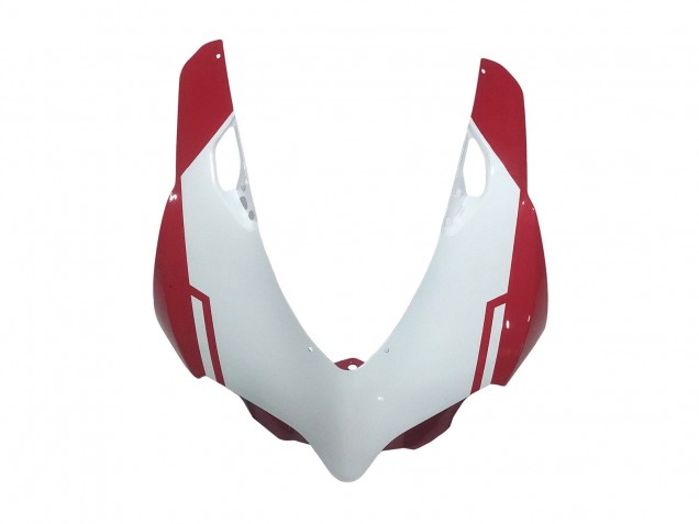 Preisgünstige Ducati Panigale 899 Motorrad Verkleidung 2011-2014 - Weiss Rot Glanzendes Schwarz