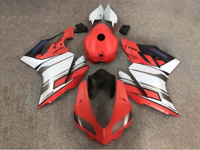 Preisgünstige Ducati 959 Motorrad Verkleidung 2015-2020 - Weiss Rot Silber Schwarz