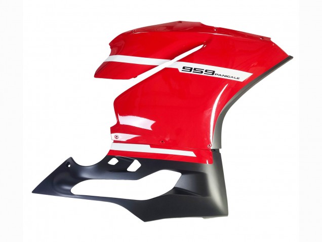 Preisgünstige Ducati 959 Motorrad Verkleidung 2015-2020 - Rot Matt Schwarz