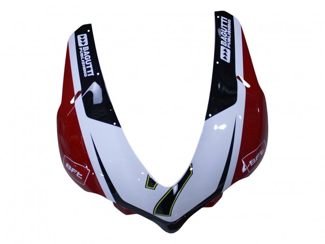 Preisgünstige Ducati 959/1299 Motorrad Verkleidung 2015-2020 - Weiss Rot Schwarz Aruba 7