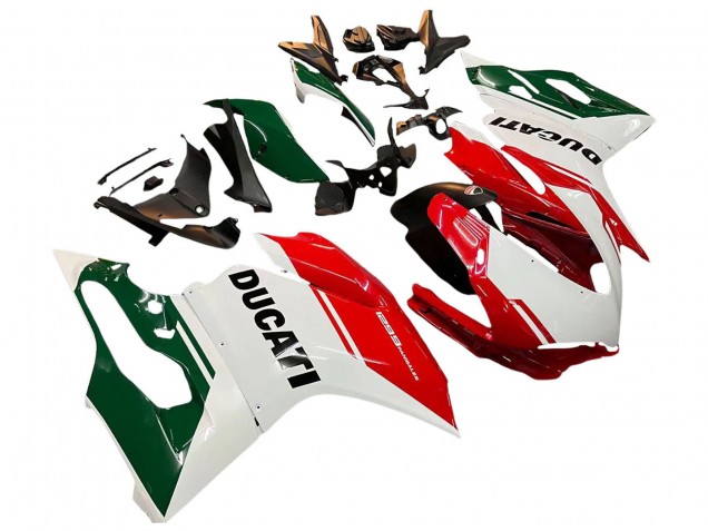 Preisgünstige Ducati 1299 Motorrad Verkleidung 2015-2020 - Weiss Rot Grun Matt Schwarz
