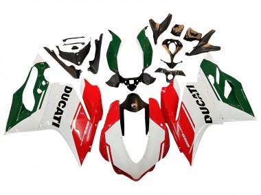 Preisgünstige Ducati 1299 Motorrad Verkleidung 2015-2020 - Weiss Rot Grun Matt Schwarz