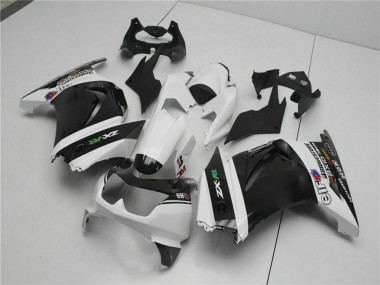 Preisgünstige Kawasaki EX250 Motorrad Verkleidung 2008-2012 - Weiss Schwarz Grun