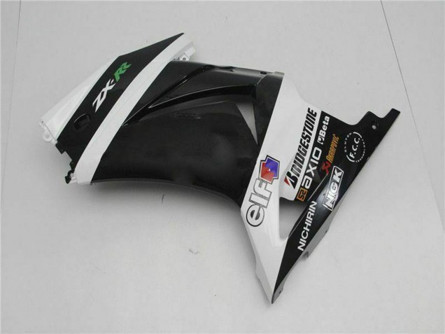 Preisgünstige Kawasaki EX250 Motorrad Verkleidung 2008-2012 - Weiss Schwarz Grun