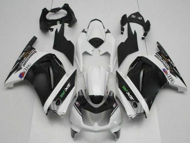 Preisgünstige Kawasaki EX250 Motorrad Verkleidung 2008-2012 - Weiss Schwarz Grun