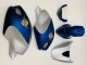 Preisgünstige Ducati Monster 696 796 1100 1100S Motorrad Verkleidung 2008-2012 - Dunkel Blau Silber