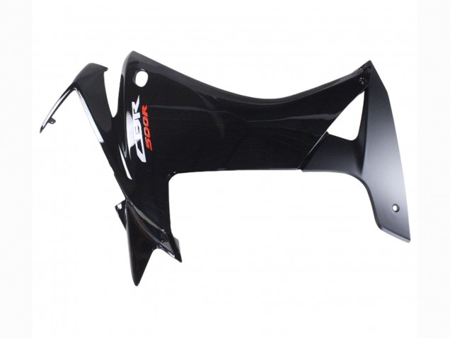 Preisgünstige Honda CBR500R Motorrad Verkleidung 2013-2015 - Glanzendes Schwarz Matt Schwarz