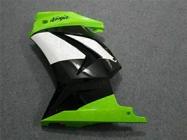 Preisgünstige Kawasaki EX250 Motorrad Verkleidung 2008-2012 - Grun Weiss Schwarz