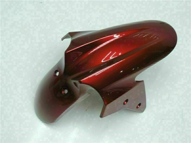 Preisgünstige Kawasaki EX250 Motorrad Verkleidung 2008-2012 - Glanzendes Schwarz Kastanienbraun Rot