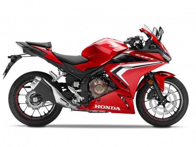 Preisgünstige Honda CBR500R Motorrad Verkleidung 2022-2023 - Rot Weiss Schwarz