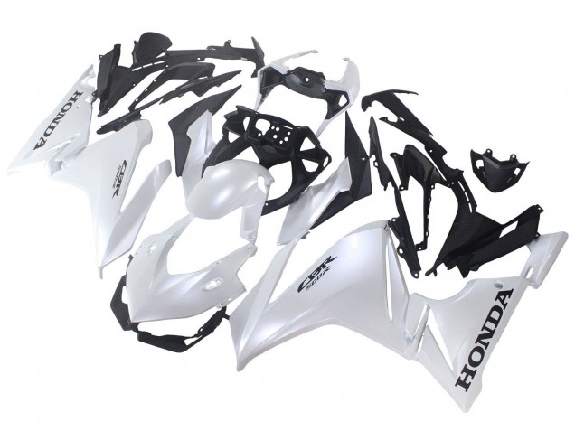 Preisgünstige Honda CBR500R Motorrad Verkleidung 2022-2023 - Perl Weiss