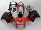 Preisgünstige Honda VFR 800 Motorrad Verkleidung 1998-2001 - Rot Glanzendes Schwarz Streifen
