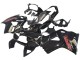 Preisgünstige Honda VFR 800 Motorrad Verkleidung 1998-2001 - Glanzendes Schwarz Rot Aufkleber