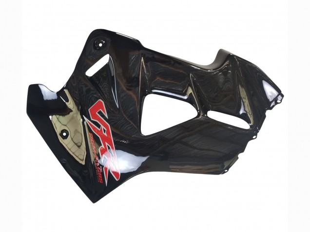 Preisgünstige Honda VFR 800 Motorrad Verkleidung 1998-2001 - Glanzendes Schwarz Rot Aufkleber