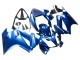 Preisgünstige Honda VFR 800 Motorrad Verkleidung 2002-2013 - Blau