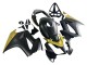 Preisgünstige Honda VFR 800 Motorrad Verkleidung 2002-2013 - Gelb Matt Schwarz