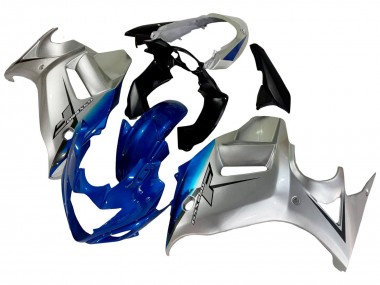 Preisgünstige Suzuki GSX650F Motorrad Verkleidung 2008-2013 - Silber Blau