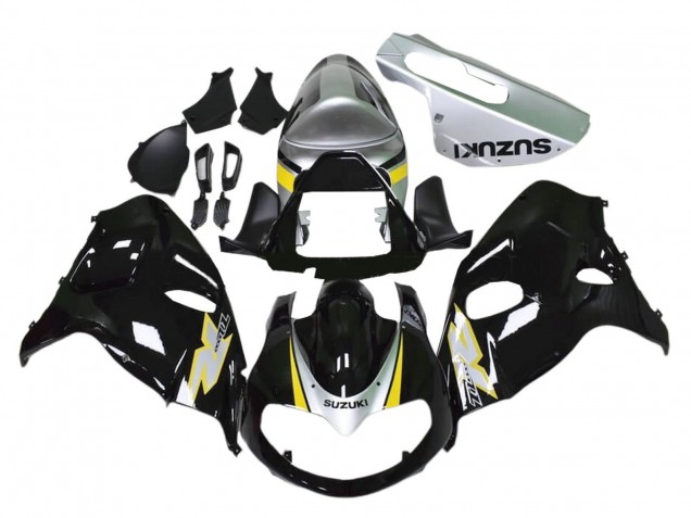 Preisgünstige Suzuki TL1000R Motorrad Verkleidung 1998-2003 - Glanzendes Schwarz Silber Gelb