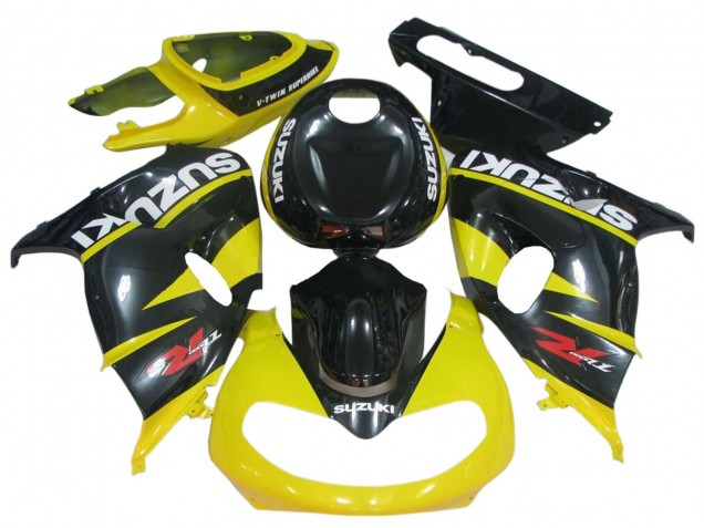 Preisgünstige Suzuki TL1000R Motorrad Verkleidung 1998-2003 - Glanzendes Schwarz Gelb