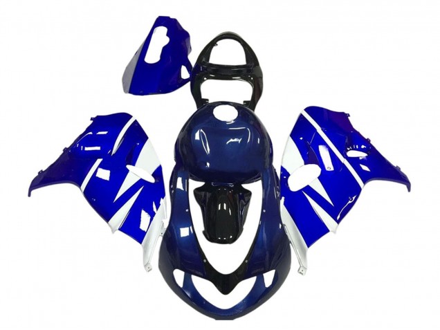 Preisgünstige Suzuki TL1000R Motorrad Verkleidung 1998-2003 - Blau Weiss Glanzendes Schwarz
