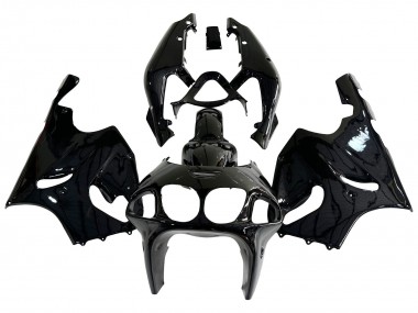 Preisgünstige Kawasaki ZX7R Motorrad Verkleidung 1996-2003 - Glanzendes Schwarz