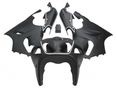 Preisgünstige Kawasaki ZX7R Motorrad Verkleidung 1996-2003 - Matt Schwarz