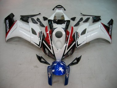 Preisgünstige Honda CBR1000RR Motorrad Verkleidung 2004-2005 - Weiss Rot Glanzendes Schwarz Blau Stern