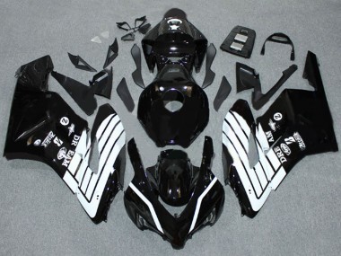 Preisgünstige Honda CBR1000RR Motorrad Verkleidung 2004-2005 - Glanzendes Schwarz Weiss