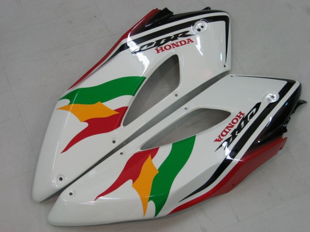 Preisgünstige Honda CBR1000RR Motorrad Verkleidung 2004-2005 - Weiss Blau Rot Glanzendes Schwarz Stern EuroBet Lee