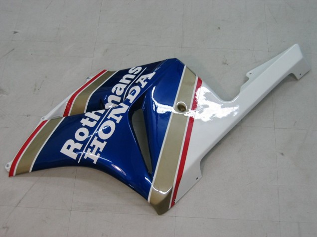 Preisgünstige Honda CBR1000RR Motorrad Verkleidung 2004-2005 - Weiss Blau Gold Rothmans