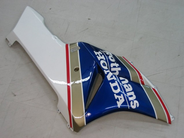 Preisgünstige Honda CBR1000RR Motorrad Verkleidung 2004-2005 - Weiss Blau Gold Rothmans
