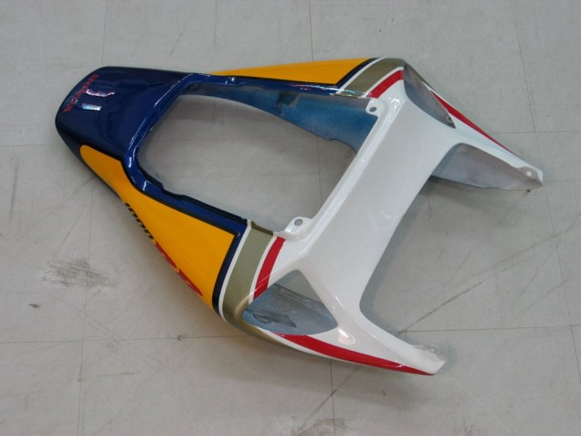 Preisgünstige Honda CBR1000RR Motorrad Verkleidung 2004-2005 - Weiss Blau Gold Rothmans