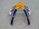 Preisgünstige Honda CBR1000RR Motorrad Verkleidung 2004-2005 - Weiss Blau Gold Rothmans