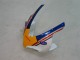Preisgünstige Honda CBR1000RR Motorrad Verkleidung 2004-2005 - Weiss Blau Gold Rothmans