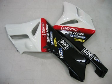 Preisgünstige Honda CBR1000RR Motorrad Verkleidung 2004-2005 - Weiss Blau Rot Glanzendes Schwarz Stern Carrera Lee