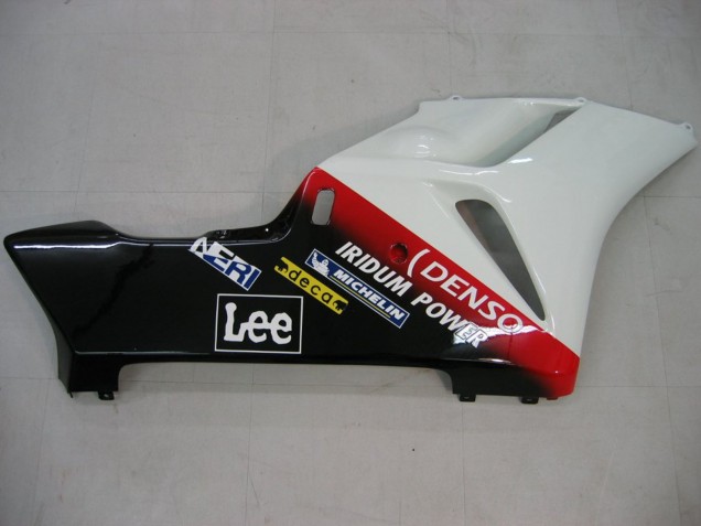 Preisgünstige Honda CBR1000RR Motorrad Verkleidung 2004-2005 - Weiss Blau Rot Glanzendes Schwarz Stern Carrera Lee