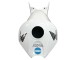 Preisgünstige Honda CBR1000RR Motorrad Verkleidung 2004-2005 - Weiss Hellblau Gelb Schwarz Konica Minolta