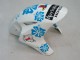 Preisgünstige Honda CBR1000RR Motorrad Verkleidung 2004-2005 - Weiss Blau Schnee Nastro Azzurro 46