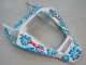Preisgünstige Honda CBR1000RR Motorrad Verkleidung 2004-2005 - Weiss Blau Schnee Nastro Azzurro 46