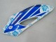 Preisgünstige Honda CBR1000RR Motorrad Verkleidung 2004-2005 - Weiss Blau Schnee Nastro Azzurro 46