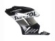 Preisgünstige Honda CBR1000RR Motorrad Verkleidung Kit 2004-2005 - Silber Weiss Glanzendes Schwarz Repsol