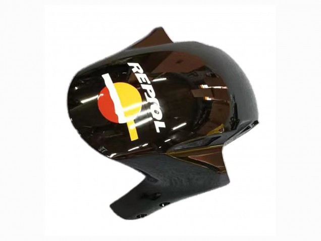 Preisgünstige Honda CBR1000RR Motorrad Verkleidung 2004-2005 - Gelb Orange Glanzendes Schwarz Repsol Rossi 46