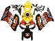 Preisgünstige Honda CBR1000RR Motorrad Verkleidung 2004-2005 - Gelb Orange Glanzendes Schwarz Repsol Rossi 46