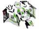 Preisgünstige Honda CBR1000RR Motorrad Verkleidung 2004-2005 - Weiss Grun Glanzendes Schwarz Hannspree 52