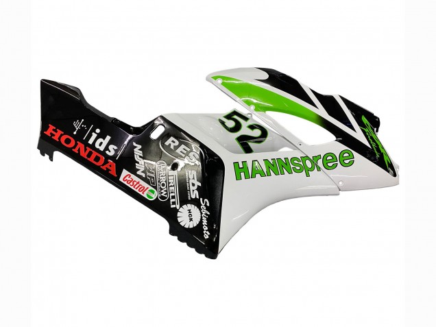Preisgünstige Honda CBR1000RR Motorrad Verkleidung 2004-2005 - Weiss Grun Glanzendes Schwarz Hannspree 52