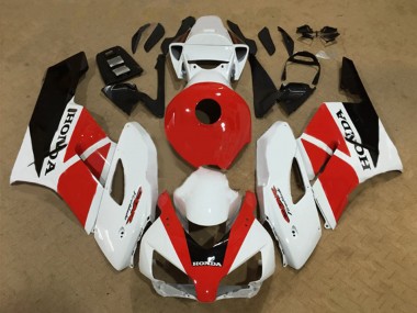 Preisgünstige Honda CBR1000RR Motorrad Verkleidung 2004-2005 - Weiss Rot Glanzendes Schwarz Fireblade